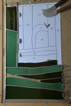 Paravent 2, Portal. Entstehung.