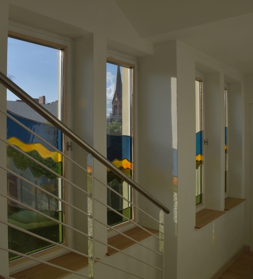 Quartychon mit Kirche Lichtspiel 2